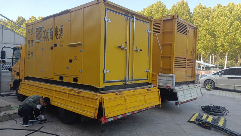 普定柴油发电机组和UPS电源配合使用时的注意事项